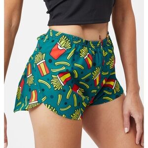 BOA Women's 1" Elite Split Short - French Fries size small NWOT